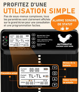 Porte Automatique Poulailler Solaire