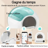 Bac à Litière Autonettoyant Intelligent pour Chat FeliCare™