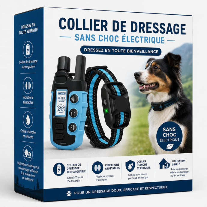 Collier de Dressage PuppyCare™ - Sans Choc Électrique