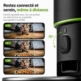 Distributeur de croquettes chat caméra intelligente - Zéro stress | FeliCare™