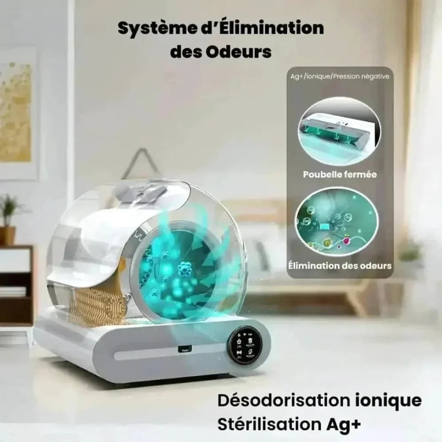 Bac à Litière Autonettoyant Intelligent pour Chat FeliCare™