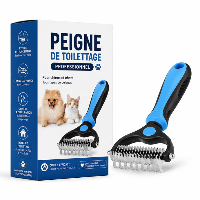 Peigne de Toilettage Professionnel PuppyCare™